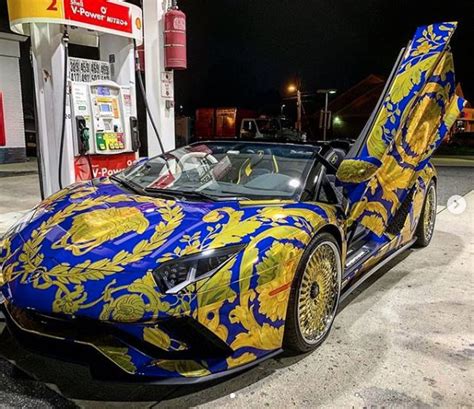 50 cent lamborghini versace